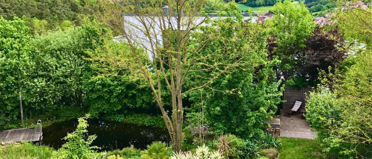 Ferienwohnung Teichblick Priesendorf Bagian luar foto